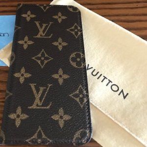 Authentic Louis Vuitton iPhone 6+ folio cover